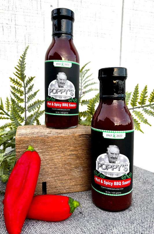 Poppy's Hot and Spicy BBQ Sauce